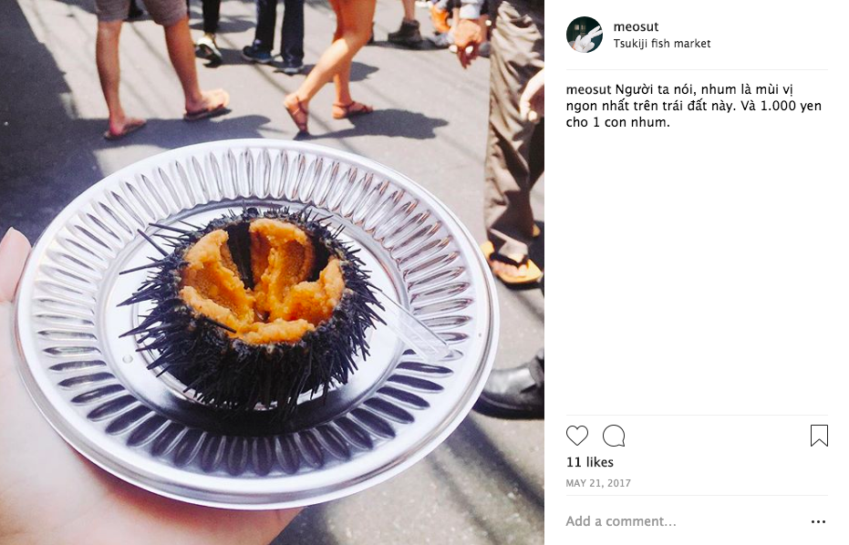 Đến các phiên chợ Nhật, thưởng thức quả cầu gai đầy tinh tế được đại dương ban tặng - Ảnh 9. Đến các phiên chợ Nhật, thưởng thức quả cầu gai đầy tinh tế được đại dương ban tặng - Ảnh 9.