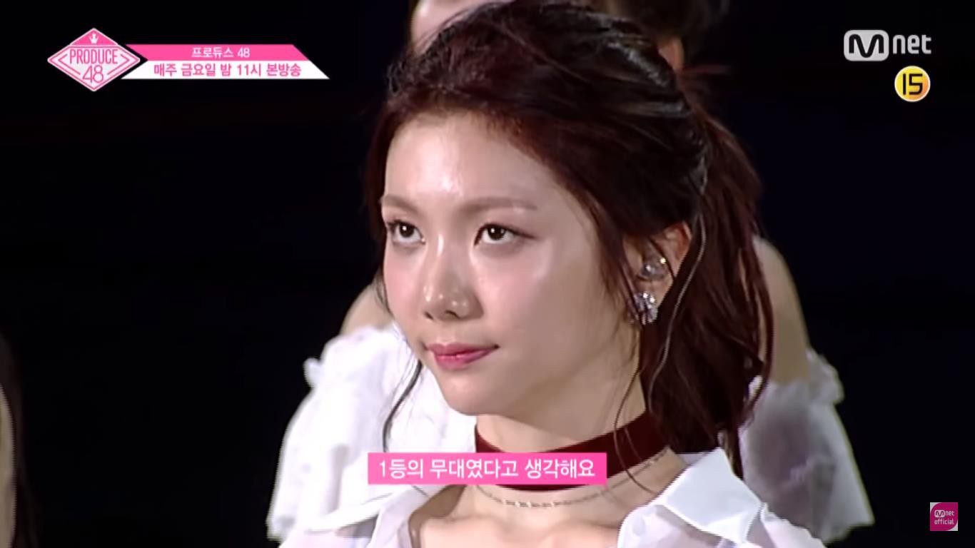 Produce 48 tập 10: Em út After School đứng trước nguy cơ bị loại vì lượng vote thấp - Ảnh 9. Produce 48 tập 10: Em út After School đứng trước nguy cơ bị loại vì lượng vote thấp - Ảnh 9.