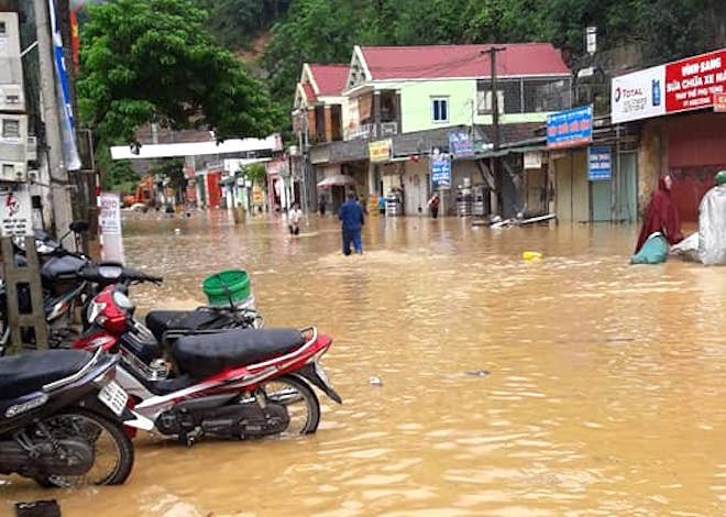 Toàn cảnh mưa lũ tại Nghệ An nhìn từ trên cao - Ảnh 11.