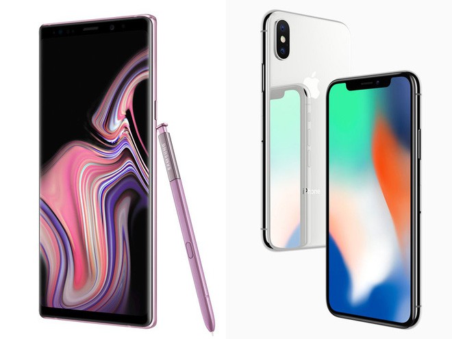 Đại chiến ngàn đô: Samsung Galaxy Note9 vượt trội so với Apple iPhone X - Ảnh 2.