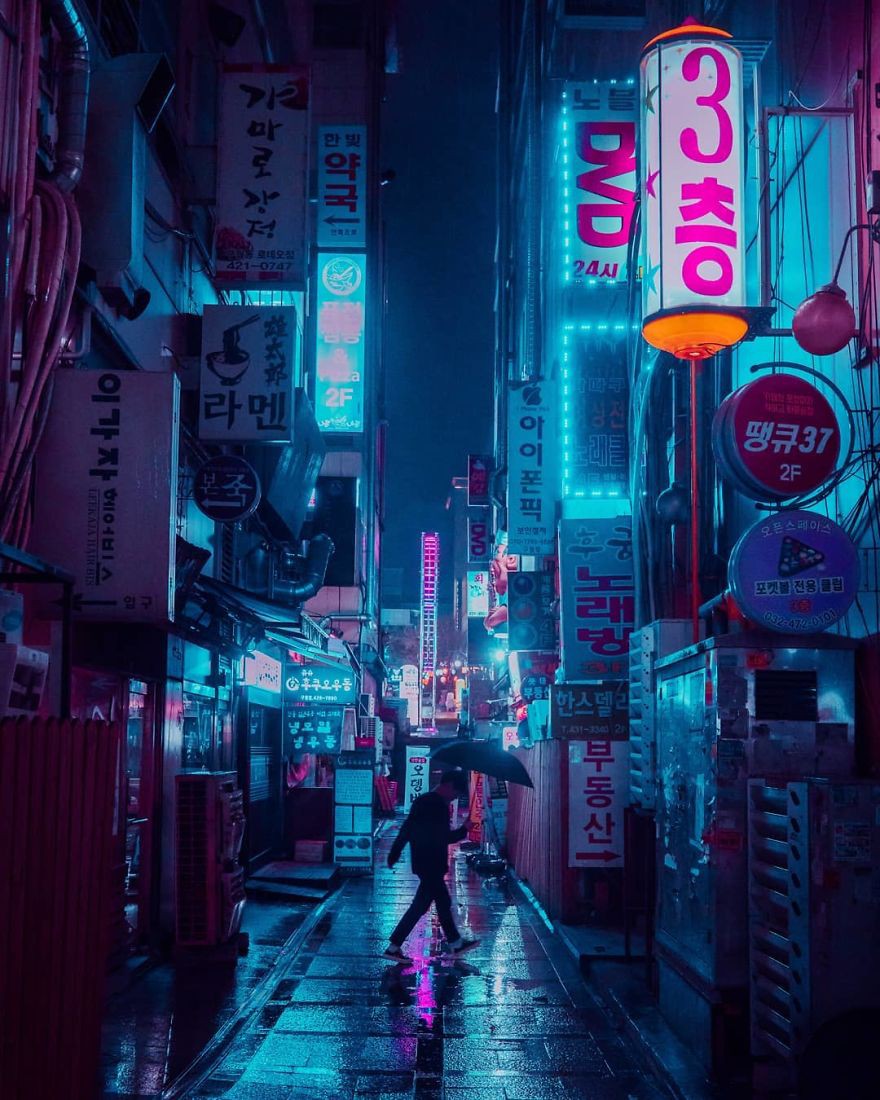 Cyberpunk ngoài đời thực: Khi những đô thị tối tăm, trầm buồn bỗng hóa đẹp rực rỡ như trong phim khoa học viễn tưởng - Ảnh 8.