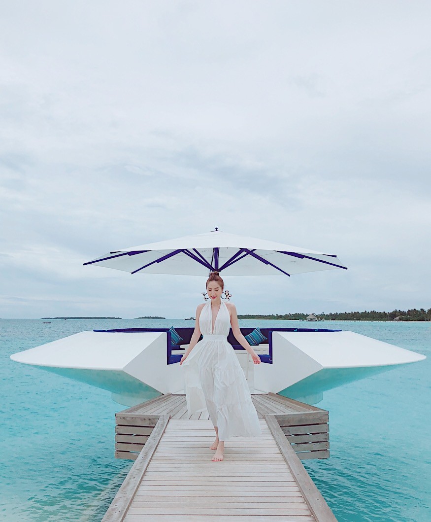 Giữa nghi vấn sắp lên xe hoa, Bảo Thy khoe body nóng bỏng trong loạt ảnh du lịch ở thiên đường Maldives - Ảnh 11.