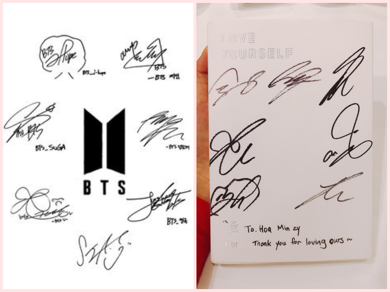ARMY ghen tỵ chưa, Hoà Minzy được tặng album có chữ ký của BTS rồi nhé! - Ảnh 6. ARMY ghen tỵ chưa, Hoà Minzy được tặng album có chữ ký của BTS rồi nhé! - Ảnh 6.