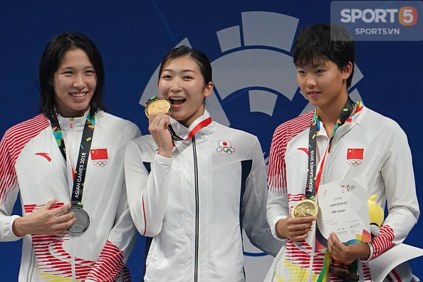 Nét đáng yêu của hot girl bơi lội Nhật Bản giành 3 HCV, phá 3 kỷ lục ASIAD - Ảnh 7.
