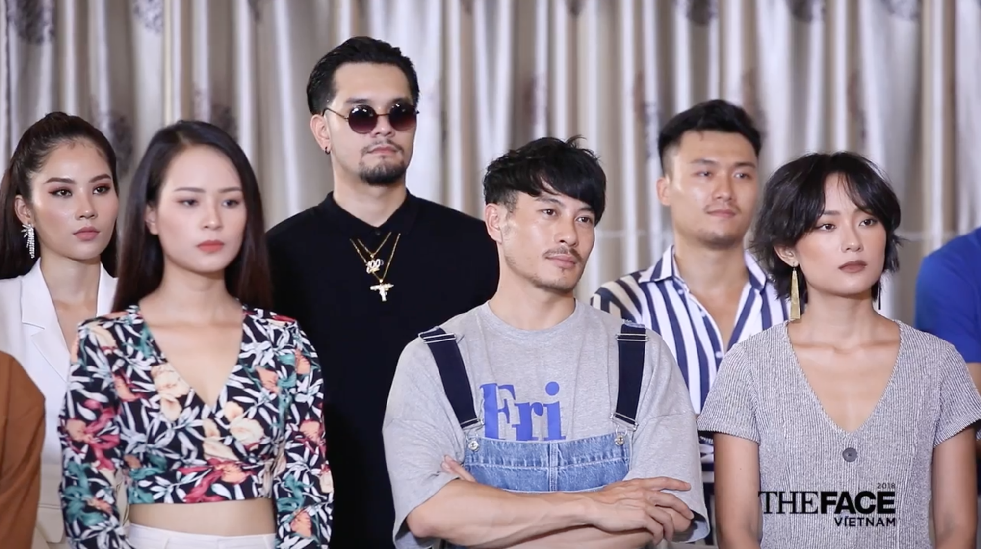 Clip The Face: Host Nam Trung dằn mặt các thí sinh nghĩ chương trình dàn xếp kết quả - Ảnh 7. Clip The Face: Host Nam Trung dằn mặt các thí sinh nghĩ chương trình dàn xếp kết quả - Ảnh 7.