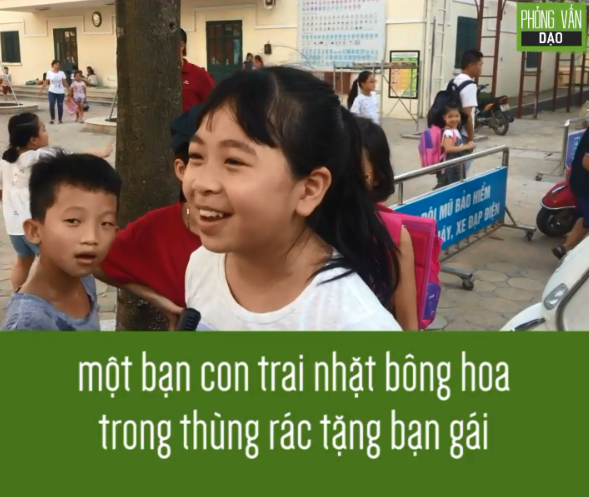 Phỏng vấn dạo: Cười ngất với câu trả lời ngây ngô của học sinh mới vào tiểu học đã biết rung rinh bạn khác giới - Ảnh 10.