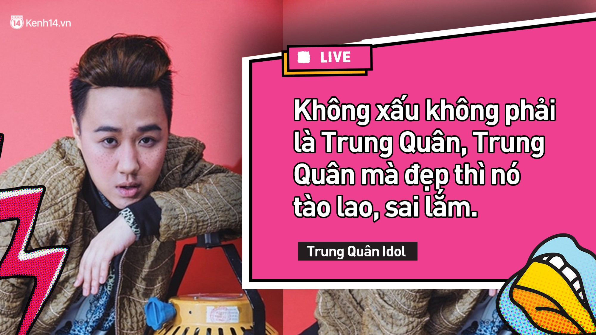 Sao Vs Antifan: Phản ứng không ngờ của Trung Quân Idol khi bị nói nghệ sĩ chỉ biết sân si, nên đi chuyển giới để đẹp như Hương Giang - Ảnh 1. Sao Vs Antifan: Phản ứng không ngờ của Trung Quân Idol khi bị nói nghệ sĩ chỉ biết sân si, nên đi chuyển giới để đẹp như Hương Giang - Ảnh 1.