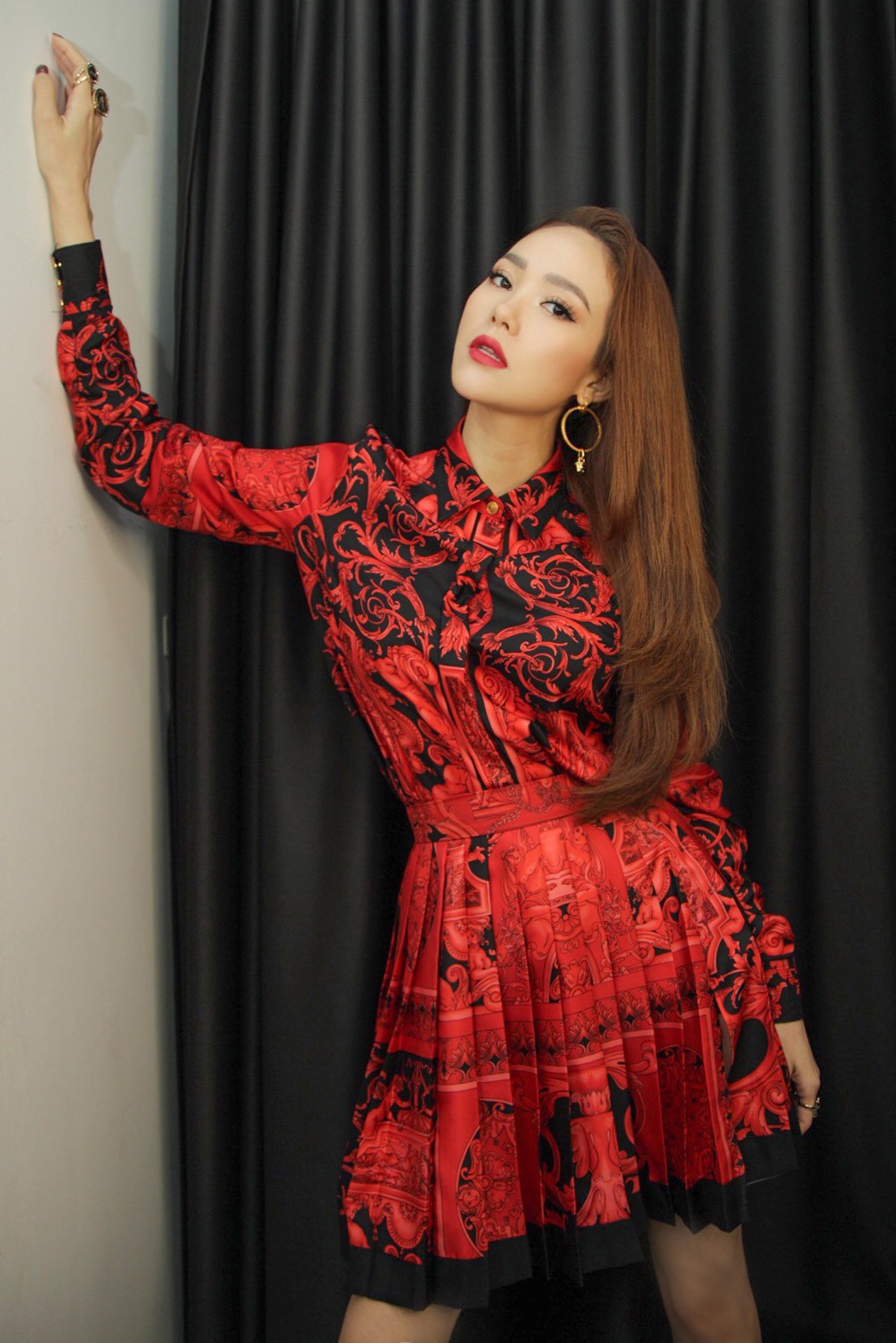 The Face: Võ Hoàng Yến lồng lộn trong ngày ghi hình vòng Chọn đội - Ảnh 6. The Face: Võ Hoàng Yến lồng lộn trong ngày ghi hình vòng Chọn đội - Ảnh 6.