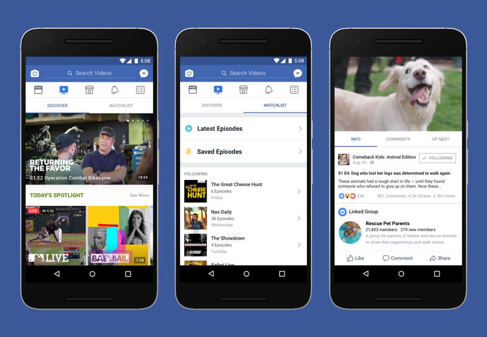 Facebook Việt Nam thêm nút mới cho xem video cả ngày không hết, muốn a dua theo YouTube? - Ảnh 2.