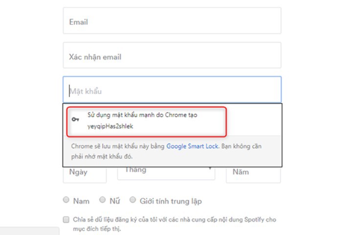 Cách tạo mật khẩu mạnh bằng công cụ có sẵn trên Chrome - Ảnh 1. Cách tạo mật khẩu mạnh bằng công cụ có sẵn trên Chrome - Ảnh 1.