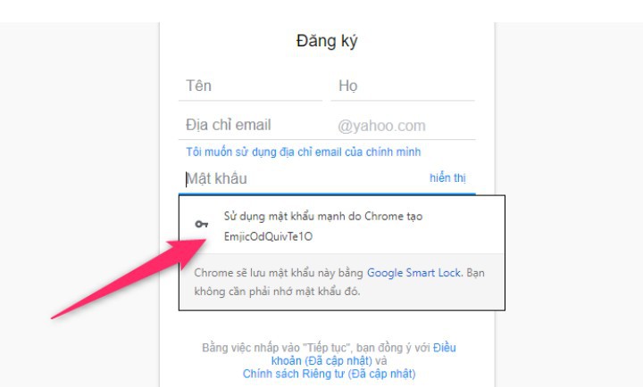 Cách tạo mật khẩu mạnh bằng công cụ có sẵn trên Chrome - Ảnh 6. Cách tạo mật khẩu mạnh bằng công cụ có sẵn trên Chrome - Ảnh 6.