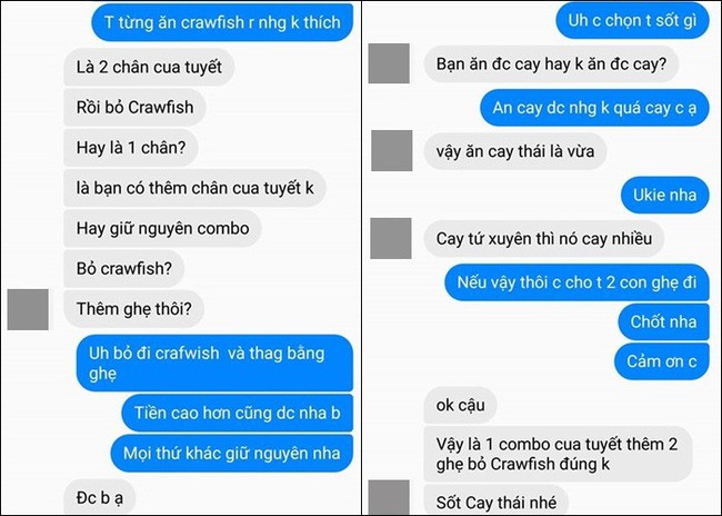 Mua online hải sản sốt cay sang chảnh giá 600 nghìn, mẹ trẻ chê toàn vỏ, cho chó ăn còn sợ hóc, người bán bị dân mạng tấn công - Ảnh 8. Mua online hải sản sốt cay sang chảnh giá 600 nghìn, mẹ trẻ chê toàn vỏ, cho chó ăn còn sợ hóc, người bán bị dân mạng tấn công - Ảnh 8.