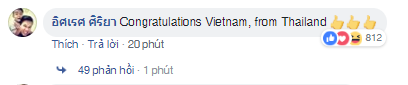 Cộng đồng mạng thế giới đồng loạt gửi lời chúc mừng tới đội tuyển Olympic Việt Nam với chiến thắng 1-0 trước Syria - Ảnh 1.