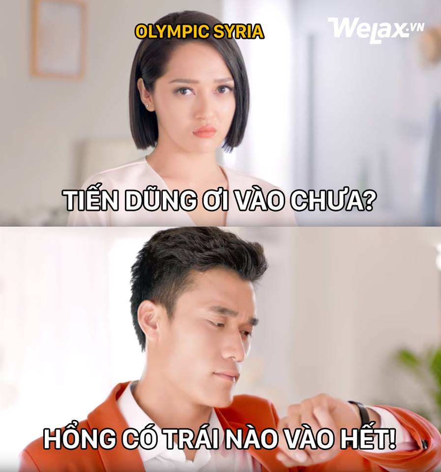 Ảnh chế: 120 phút xem Olympic Việt Nam đá tứ kết, người dân đi từ nín thở đến vỡ oà như thế này đây - Ảnh 4. Ảnh chế: 120 phút xem Olympic Việt Nam đá tứ kết, người dân đi từ nín thở đến vỡ oà như thế này đây - Ảnh 4.
