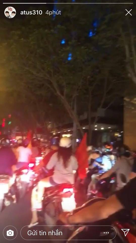 Sao Vbiz vỡ oà sung sướng khi Văn Toàn ghi bàn, đưa Việt Nam vào bán kết ASIAD 2018 - Ảnh 12.