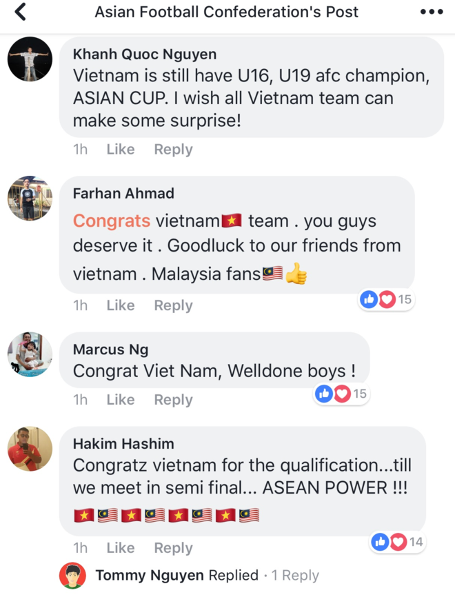 Cộng đồng mạng thế giới đồng loạt gửi lời chúc mừng tới đội tuyển Olympic Việt Nam với chiến thắng 1-0 trước Syria - Ảnh 12.