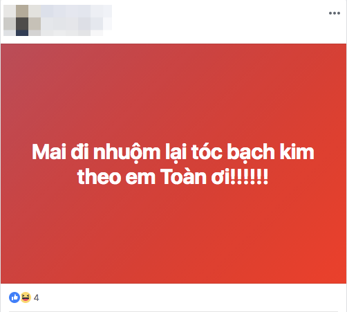 Việt Nam chiến thắng lịch sử, màu tóc bạch kim của Văn Toàn chắc chắn là màu tóc hot nhất 2018! - Ảnh 3.