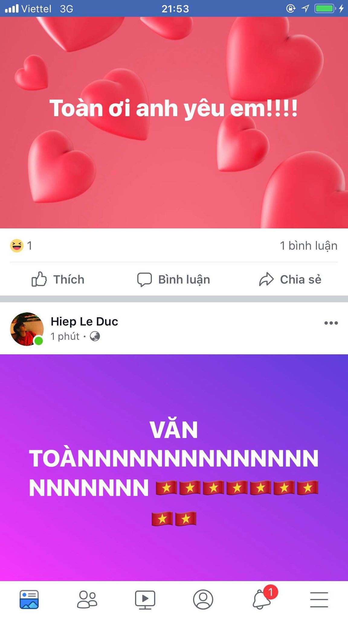 Cư dân mạng như nổ tung trước chiến thắng 1-0 của Việt Nam trước Olympic Syria, khắp nơi gọi tên Văn Toàn - Ảnh 1. Cư dân mạng như nổ tung trước chiến thắng 1-0 của Việt Nam trước Olympic Syria, khắp nơi gọi tên Văn Toàn - Ảnh 1.