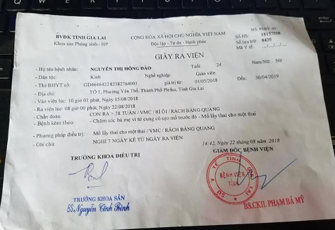 Một bác sĩ bị tố tắc trách vì cắt nhầm bàng quang sản phụ - Ảnh 1. Một bác sĩ bị tố tắc trách vì cắt nhầm bàng quang sản phụ - Ảnh 1.