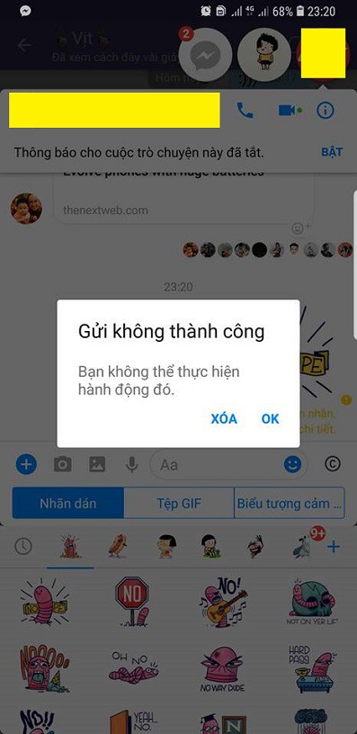 Facebook gặp lỗi trên toàn thế giới: News Feed trắng xóa, Messenger không cho gửi sticker và emoji - Ảnh 3.