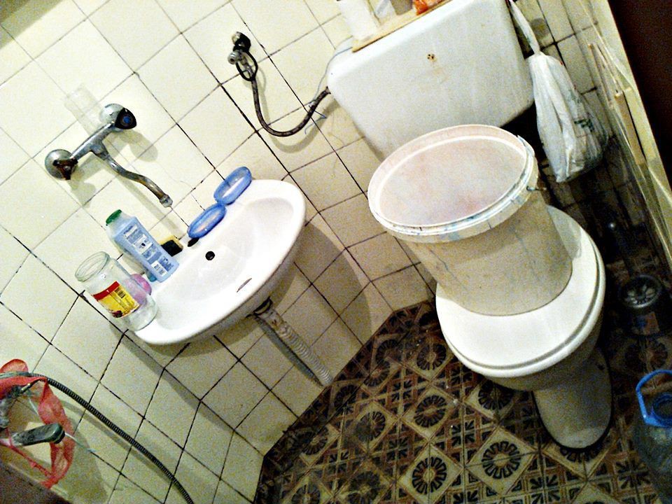 Ванная в общежитии