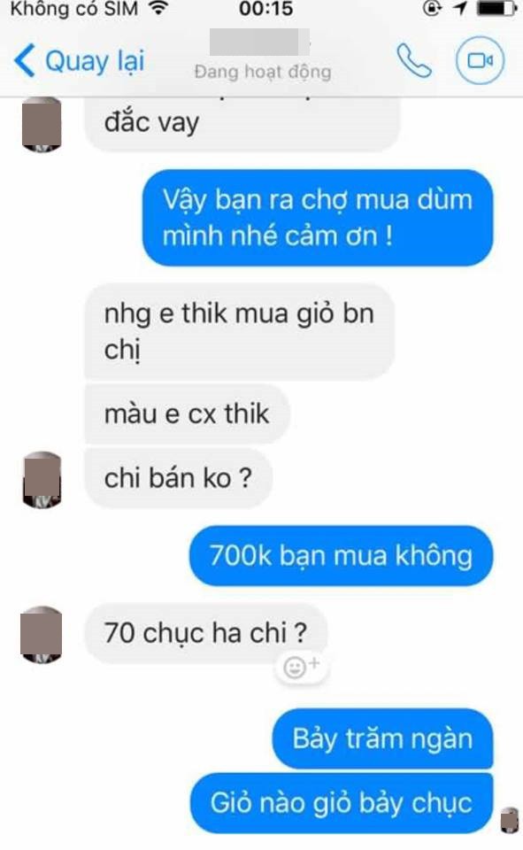 Thanh lý túi hàng hiệu, cô gái trẻ gặp ngay khách mua ngã cây, mặc cả 1,2 triệu xuống còn 70 nghìn - Ảnh 7.