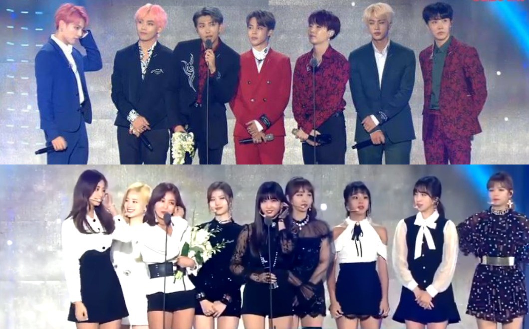 Lễ trao giải cuối năm sớm nhất Kpop: BTS và TWICE “ẵm” Daesang, (G)I-DLE “đánh rơi” giải tân binh vào tay girlgroup vô danh - Ảnh 1.