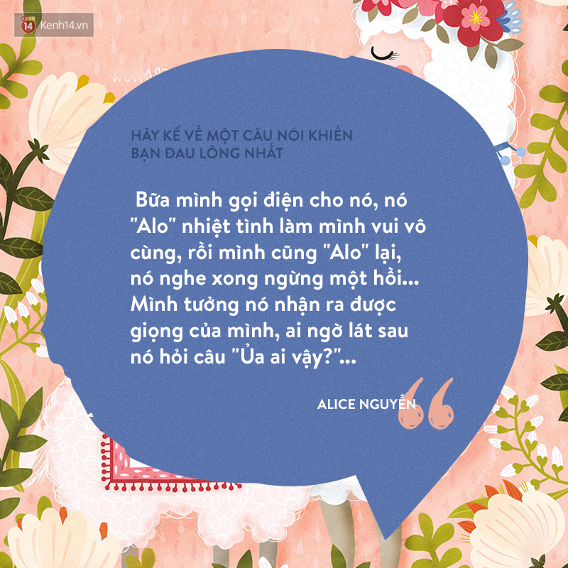 Có những câu nói, nghe thì đơn giản nhưng để lại tổn thương khó có thể xóa được - Ảnh 3.