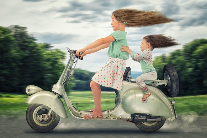 Ông bố “bựa nhất năm”, chụp hình những đứa con và đưa chúng vào thế giới viễn tưởng bằng Photoshop - Ảnh 3. Ông bố “bựa nhất năm”, chụp hình những đứa con và đưa chúng vào thế giới viễn tưởng bằng Photoshop - Ảnh 3.