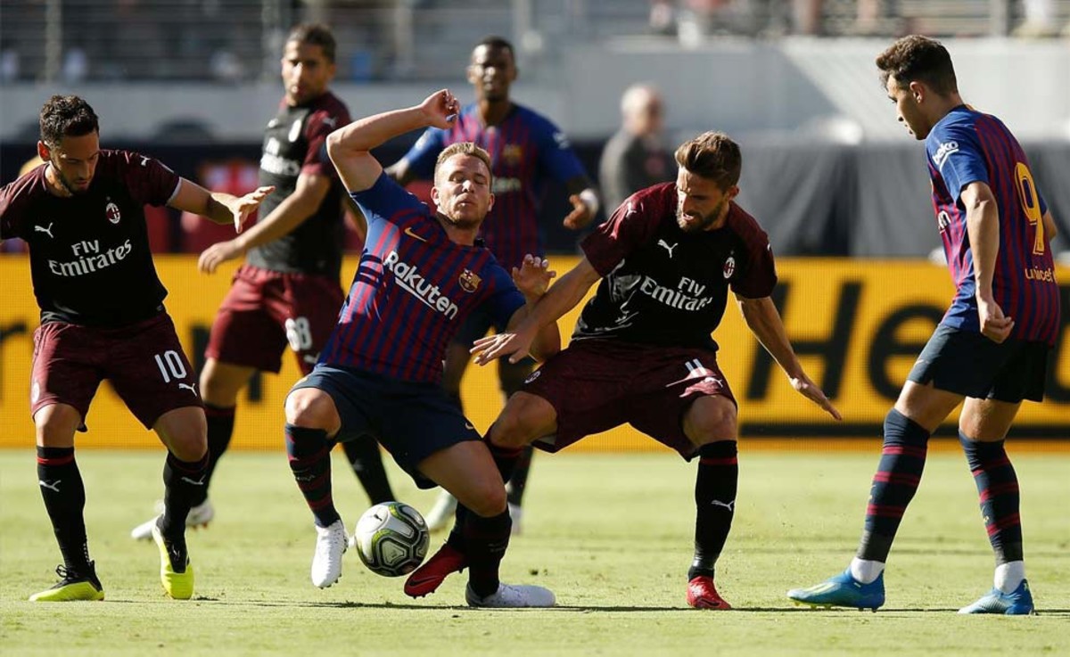 Barca để thua Milan vào đúng phút bù giờ cuối cùng - Ảnh 3.