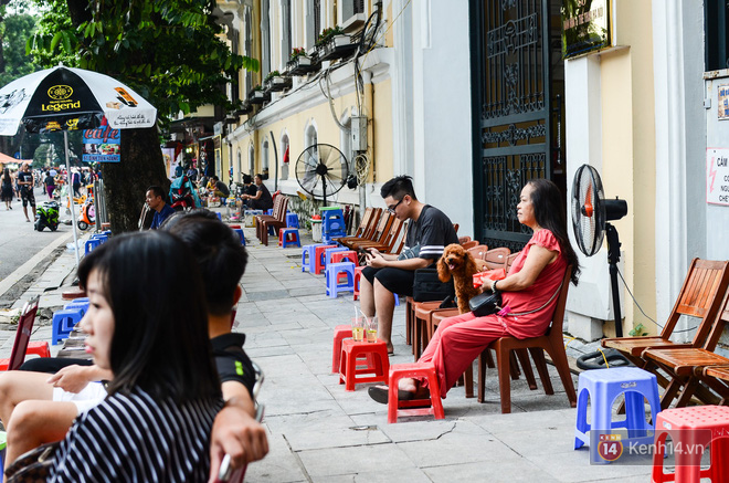 Gặp iFan đặc biệt: Ngoài 60 tuổi, đang bán trà đá ngoài bờ Hồ Hoàn Kiếm, thích iPhone X vì hỗ trợ cho công việc - Ảnh 1.