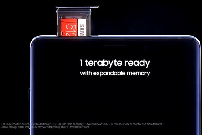 Galaxy Note 9 là smartphone đầu tiên có dung lượng đến cấp độ TB, phiên bản 512 GB không chỉ dành riêng cho thị trường Hàn Quốc - Ảnh 1.