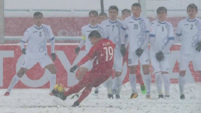 U23 Việt Nam - U23 Uzbekistan: Hoài niệm cơn bão tuyết ở Thường Châu - Ảnh 2.