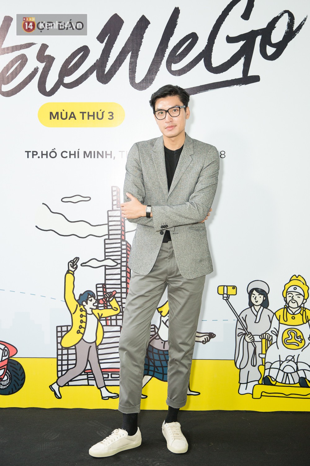 Hoa hậu Hương Giang cùng dàn sao Vbiz mê du lịch xuất hiện nổi bật trong họp báo Here We Go mùa 3 - Ảnh 5. Hoa hậu Hương Giang cùng dàn sao Vbiz mê du lịch xuất hiện nổi bật trong họp báo Here We Go mùa 3 - Ảnh 5.