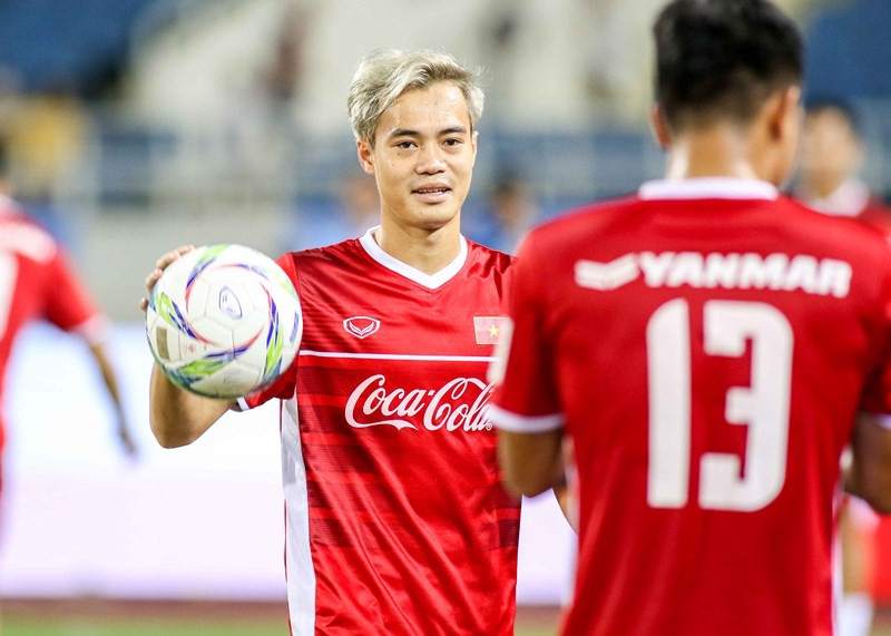 Olympic Việt Nam vào Bình Dương để làm quen khí hậu Indonesia - Ảnh 1.