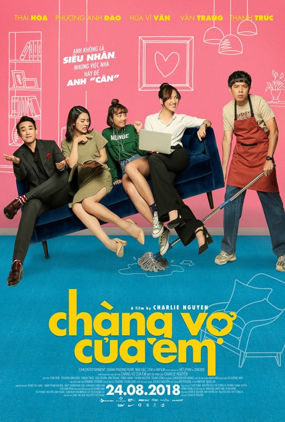 Chàng Vợ Của Em có giúp cặp đôi ông hoàng phòng vé Thái Hòa - Charlie Nguyễn lấy lại uy thế? - Ảnh 2. Chàng Vợ Của Em có giúp cặp đôi ông hoàng phòng vé Thái Hòa - Charlie Nguyễn lấy lại uy thế? - Ảnh 2.