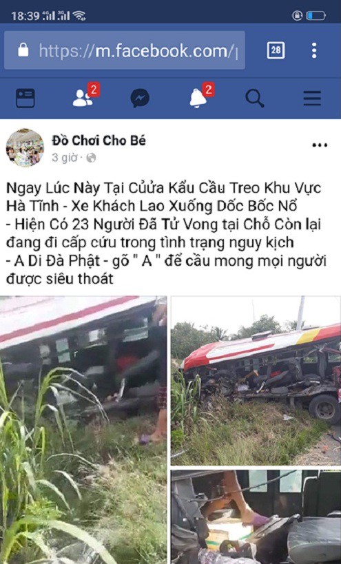 Hà Tĩnh bác bỏ thông tin tai nạn thảm khốc 23 người tử vong tại Cửa khẩu Cầu Treo - Ảnh 1.