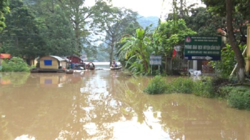 Thanh H&oacute;a: L&ecirc;n phương &aacute;n bố tr&iacute; nơi học mới cho học sinh tại địa b&agrave;n ngập lụt - Ảnh 3.
