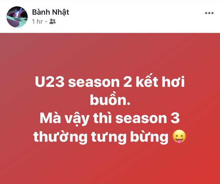 Người hâm mộ đồng loạt gửi lời động viên đến Olympic Việt Nam: Sẽ chẳng phải bận tâm nếu đã cố gắng hết mình - Ảnh 2.