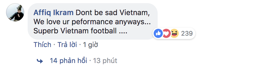 Để lỡ cơ hội giành huy chương đồng, tuyển Việt Nam vẫn nhận được vô vàn những lời thán dương tới từ dân mạng quốc tế - Ảnh 4. Để lỡ cơ hội giành huy chương đồng, tuyển Việt Nam vẫn nhận được vô vàn những lời thán dương tới từ dân mạng quốc tế - Ảnh 4.