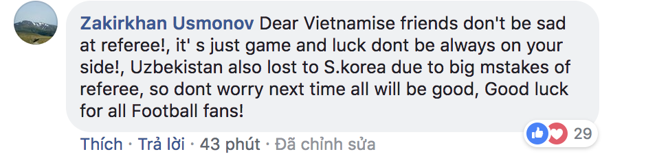 Để lỡ cơ hội giành huy chương đồng, tuyển Việt Nam vẫn nhận được vô vàn những lời thán dương tới từ dân mạng quốc tế - Ảnh 6. Để lỡ cơ hội giành huy chương đồng, tuyển Việt Nam vẫn nhận được vô vàn những lời thán dương tới từ dân mạng quốc tế - Ảnh 6.