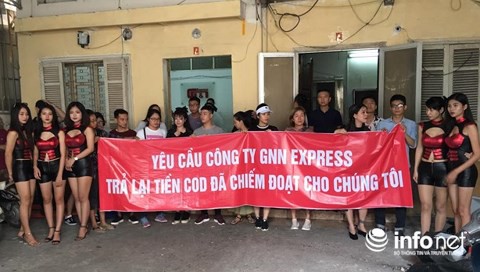 Vụ Giám đốc xin đi tù: Khách hàng thuê người mẫu đến đòi nợ GNN Express - Ảnh 1.