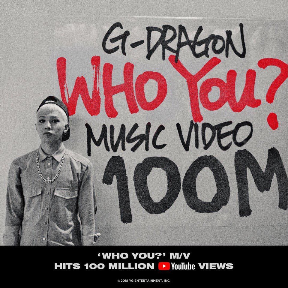 G-Dragon “qua mặt” người đồng đội TaeYang, chạm mốc thành tích mới trên YouTube - Ảnh 2. G-Dragon “qua mặt” người đồng đội TaeYang, chạm mốc thành tích mới trên YouTube - Ảnh 2.