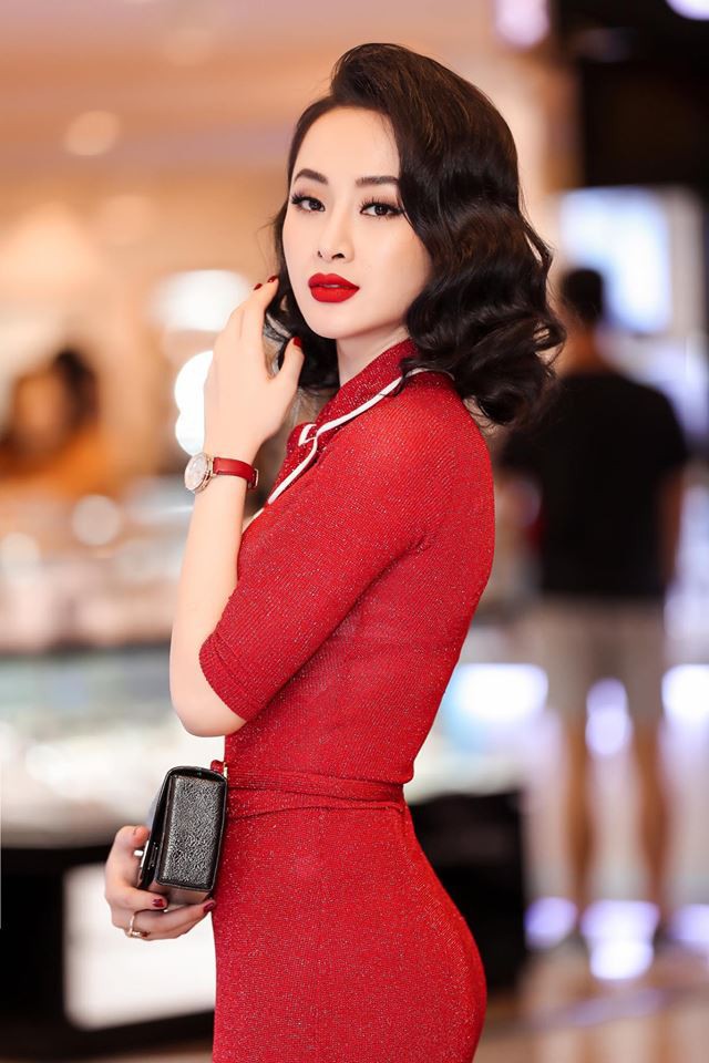 Mặc váy đầm lộng lẫy thôi chưa đủ, phải như Angela Phương Trinh chọn son môi “xuyệt tông” cùng trang phục nữa mới hoàn hảo - Ảnh 5.