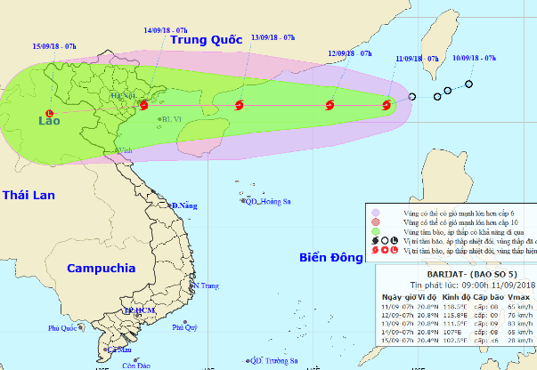 Siêu bão MANGKHUT: Siêu bão tăng cấp hoành hành trên biển Đông- Ảnh 1.