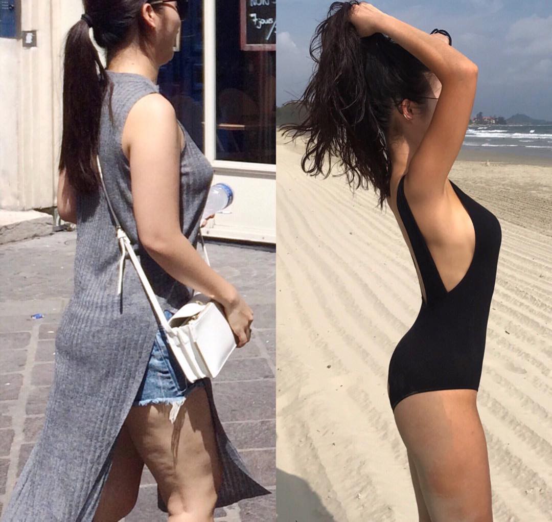 Thiếu nữ Hàn lột xác từ cô nàng mũm mĩm thành mỹ nhân phòng gym - Ảnh 7. Thiếu nữ Hàn lột xác từ cô nàng mũm mĩm thành mỹ nhân phòng gym - Ảnh 7.