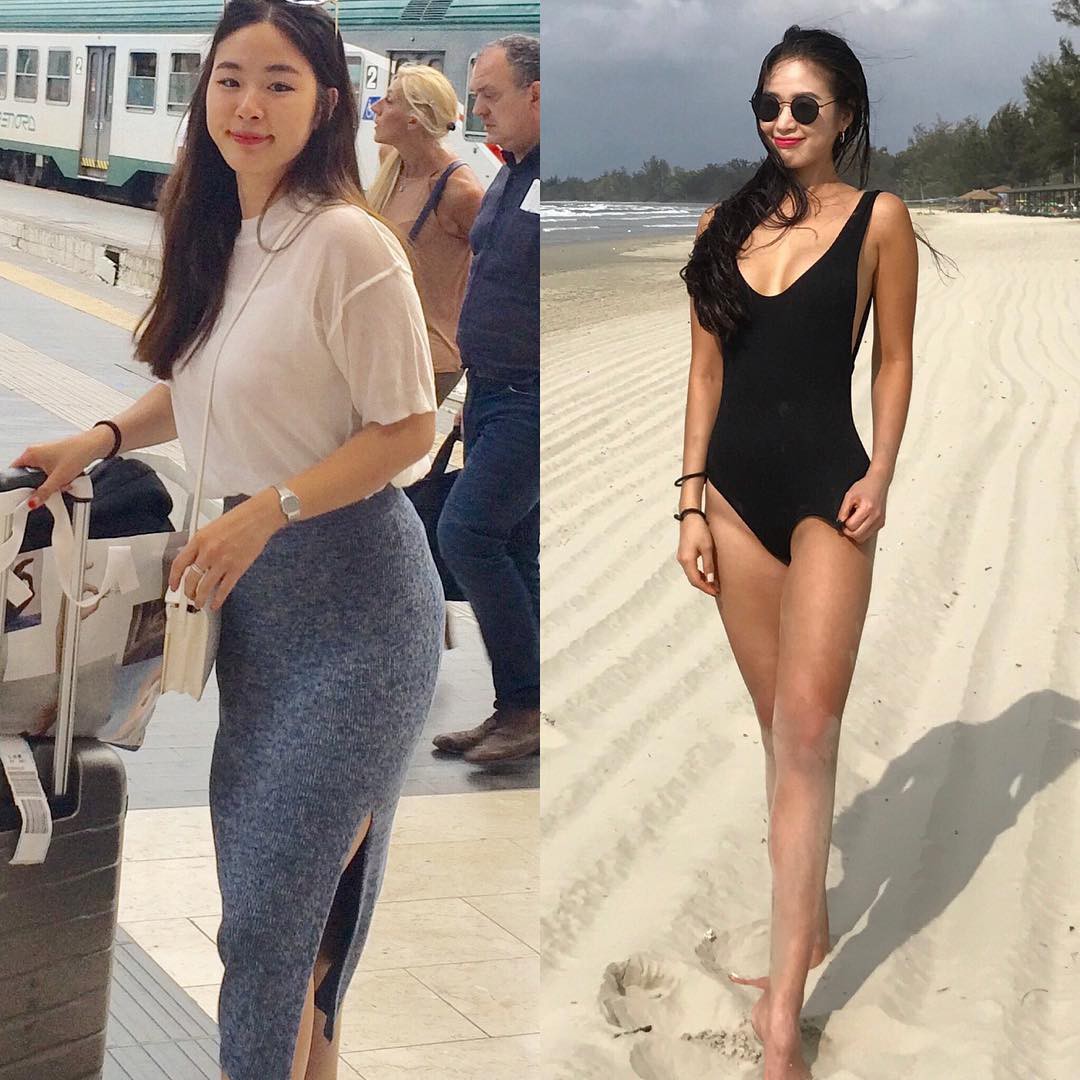 Thiếu nữ Hàn lột xác từ cô nàng mũm mĩm thành mỹ nhân phòng gym - Ảnh 3. Thiếu nữ Hàn lột xác từ cô nàng mũm mĩm thành mỹ nhân phòng gym - Ảnh 3.