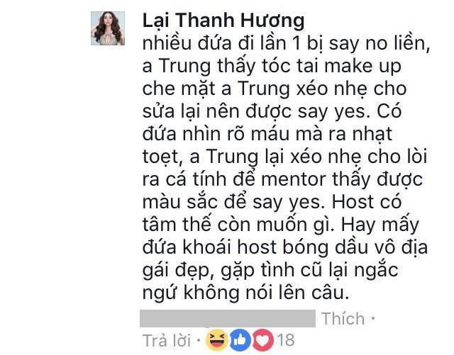 Lại Thanh Hương khen ngợi Nam Trung nhưng cũng không quên đá xéo Hữu Vi? - Ảnh 3.