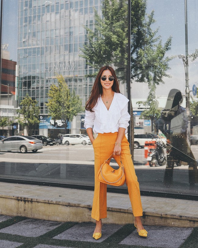 Muốn diện đồ đơn giản mà không bị nhàm chán, các nàng hãy ngắm qua street style Châu Á tuần này xem sao - Ảnh 3.