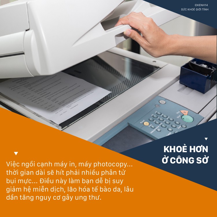 D&acirc;n c&ocirc;ng sở ai cũng cần biết: ngồi cạnh m&aacute;y in văn ph&ograve;ng sẽ khiến bạn nhanh gi&agrave; - Ảnh 2.